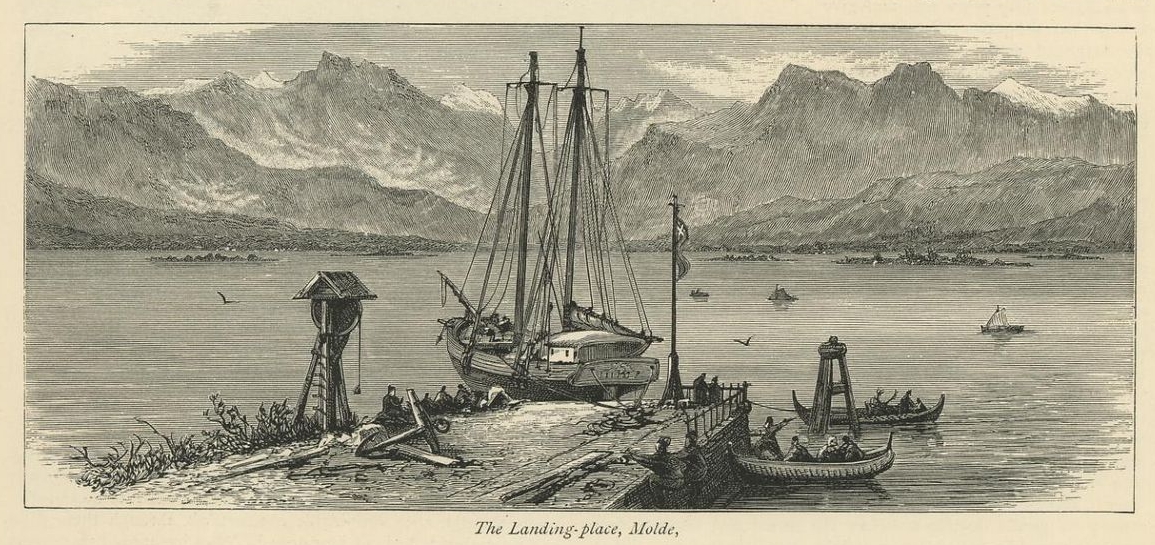 The Landing-place, Molde (1877)
