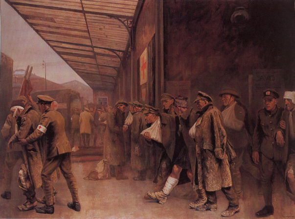 Wounded British Soldiers